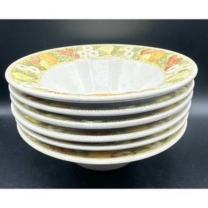 6 Metlox DELLA ROBBIA Cereal 7” Bowls -More Items Available- S1